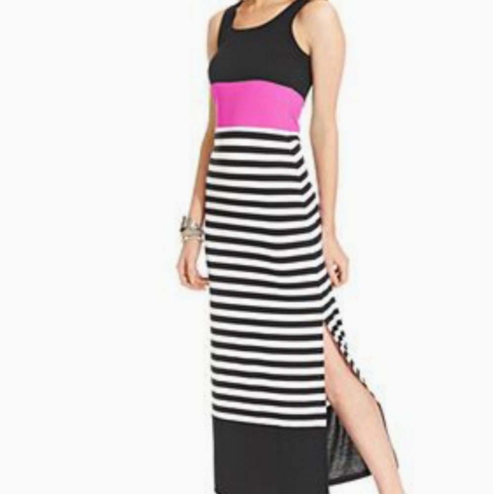 Planet Gold Maxi Dress; Green